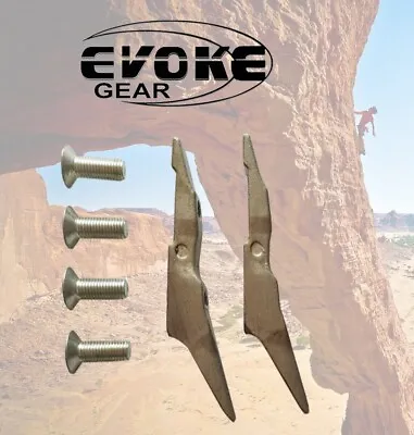 Replacement Gaffs For Pole Climbing Spikes Set + Screws  EvokeGear Thin Barks • $42.73