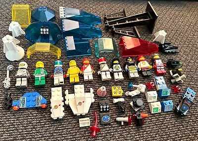 Vintage LEGO Space - M- Tron Celestial Forage/space Minifigures - W/Magnets & Ad • $68