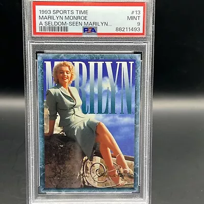 1993 Sports Time #13 Marilyn Monroe A Seldom Seen Film PSA 9 • $39.99