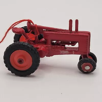 Classic Vintage Red Farm Tractor Ornament • $10