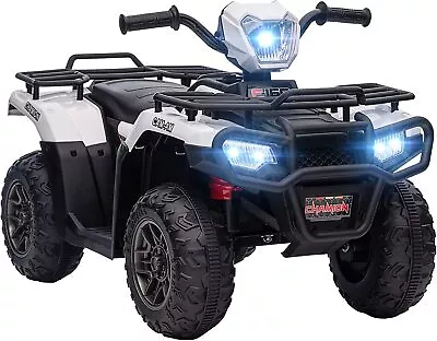 12V Kids ATV Battery-Operated With AUX Port & USB 4 Wheeler W/ Music LED Light* • $119.99