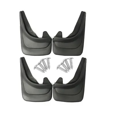 4PC ABS Truck Car Mud Flaps Mudgurads Fender Dust Guards Protect Cover Plate Kit • $48.50