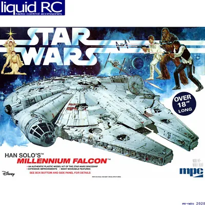 MPC 953 1:72 Star Wars: A New Hope Millennium Falcon Plastic Model Kit • $79.52