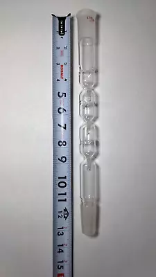 Snynder Column Distillation Fractionating Vigreux 3 Ball  24/40 300 Mm USA • $33.99