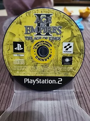 DISC ONLY Age Of Empires II (2) - Sony Playstation 2 (PS2) - Fast & Free Postage • $10.99