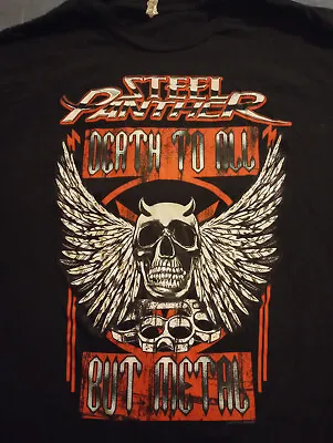 STEEL PANTHER DEATH TO ALL BUT METAL XXL Shirt Original OOP MINT Condition    • $29