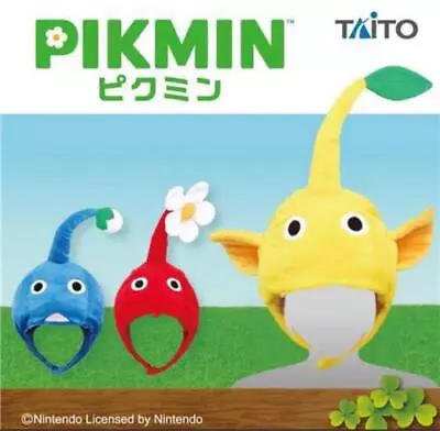 Pikmin Cosplay Hat Set Of 3 Colores Pikmin Costume Taito Prize H50×W30×D30cm • $97