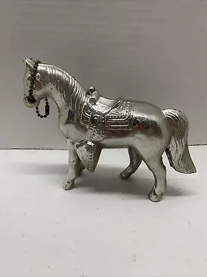 Vintage Pot Metal Horse Figurine Carnival Prize USA 4 1/4” Tall • $13.22