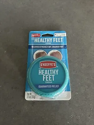O'Keeffe's HEALTHY FEET Cream 2.7oz Jar For Dry Feet | Sealed W/ Fast Ship! • $12.95