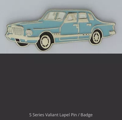 Brand New Metal Hat/Lapel Badge - Valiant S Series Metal Badge/Lapel Pin- L/Blue • $9