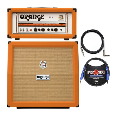 $2549 • Buy Orange Amps TH30H 30W Tube Amp Head With 240W 4x12 In Slant Cabinet