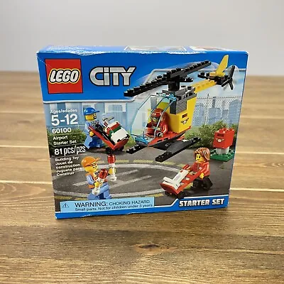 LEGO CITY Airport Starter Set 81-pcs Model 60100 NEW Sealed • $26.22