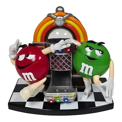 M&M Mars Rock N Roll Jukebox Candy Dispenser 50s Music Inspired Americana Decor • $24.99