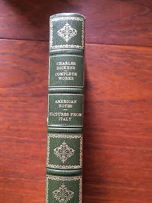 American Notes & Pictures From Italy By Charles Dickens. Hardback Centennial Ed • £12