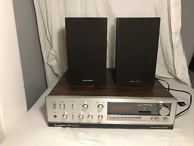 Mitsubishi DA-R11 Stereo Receiver Tested/Works W Realistic Minimums-26 Speakers • $120