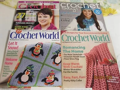$6.50 • Buy Lot Of Crochet Magazines, Your Choice
