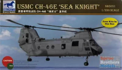 BNCN5031 1:350 Bronco USMC CH-46E Sea Knight • $15.44