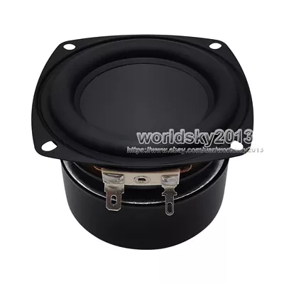 1x 3  Inch 4Ohm 4Ω 25W HI-FI Bass Driver Audio Speaker Stereo Woofer Loudspeaker • $30.99