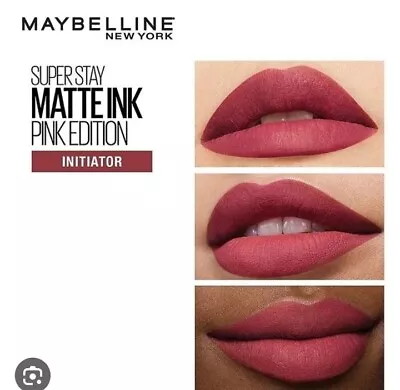 Maybelline Superstay Matte Ink Liquid Lipstick Shade 170 Initiator (see Descr) • £5.95