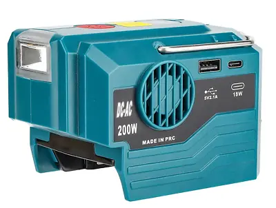 For Makita Battery Inverter Generator US/EU Plug Power Source USB Adapter LED  • $42.31