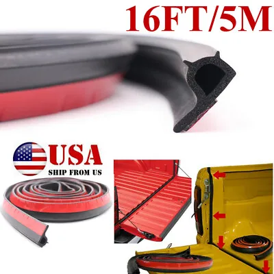 5 Meter EPDM Car Pickup Truck Rubber Bed Tail Gate Seal Weather Stripping Kit  • $24.90