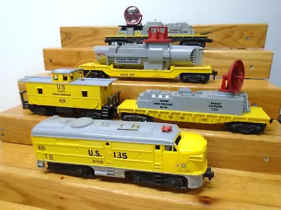 Kusan KMT O Ga Space SATELLITE Toy Train Set Loco+Blower+Radar+Light+Caboose • $124.99