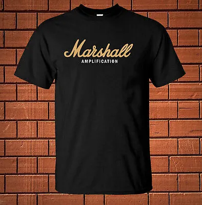 New Marshall Amplification Amplifier Logo T-Shirt Size S-3XL • $38.02