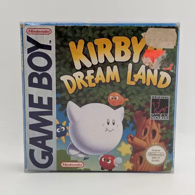 Boxed Genuine Nintendo Game Boy Kirby's Dream Land Complete CIB Manual Tested • $179.99