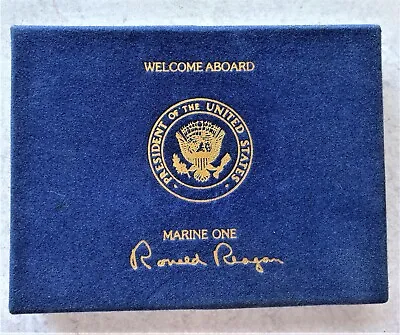 President Ronald Reagan  Welcome Aboard Marine One  Playing CardsSEALED SET(JW) • $300