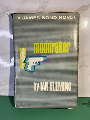 MOONRAKER - James Bond - Ian Fleming Hardcover 1955 Book Club Edition  • $24.99