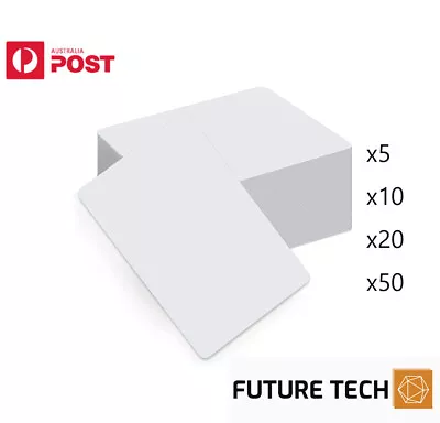 NTAG215 NFC White PVC Card Tag For TagMo Forum Switch Type 2 Tags Chip Amiibo • $5.95