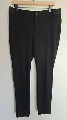 K02 Simply Vera Vera Wang Skinny Mid-Rise Leggings Size L Black  • $10