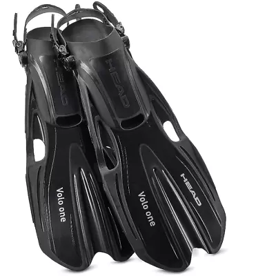 Head Volo One Fins Adult Adjustable Open Heel Fins Size L/XL. 10 1/2-13 • $20