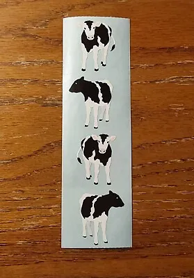 Antique Vintage 1990 Mrs. Grossman's COWS Animal Stickers Sheets Lot For Kids  • $4.50