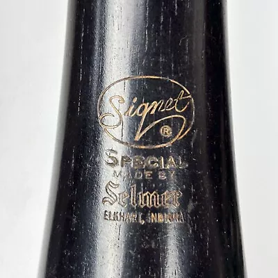 Vintage Signet Special Clarinet Grenadilla Wood With Case By Selmer Needs Corks • $159