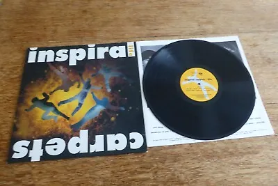 Inspiral Carpets Life UK 1990 1st Mute Dung 8 Indie Rock Embossed + Inner LP • £25.99