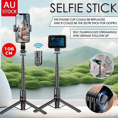 Selfie Stick Tripod Remote Bluetooth 360° For IPhone14/13/12/11/Max/XS For GoPro • $25