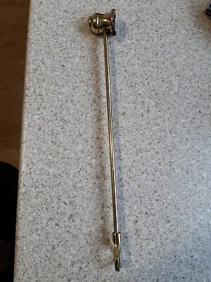 £18 • Buy Antique Vintage Brass Candle Snuffer Heavy Solid Brass Vgc