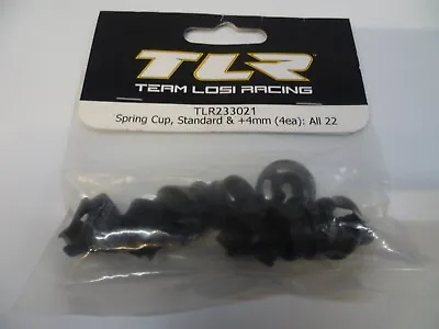 TLR Spring Cup Standard & +4mm  (4ea) All 22 TLR233021 • £8.99