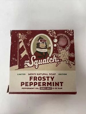 *FROSTY PEPPERMINT* Dr Squatch Men's Soap Limited Edition  • £17.36