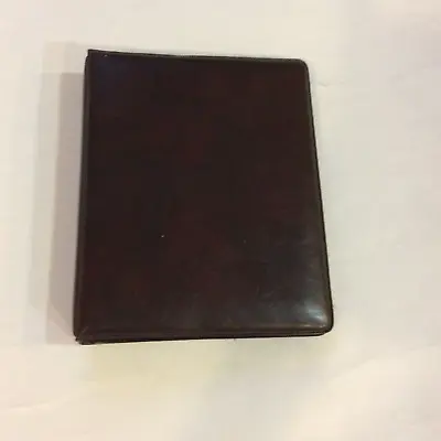 Franklin Covey Planner Binder Open Classic Burgundy Simulated Leather • $25