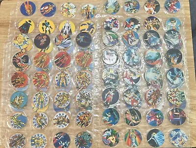 Los Caballeros Del Zodiaco/knights Of The Zodiac Lot 96 Pogs/tazos 1995 Original • $274.99