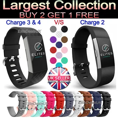 $1.81 • Buy For Fitbit Charge 2 3 4 Wrist Straps Wristband Replacement Accessory Watch Band