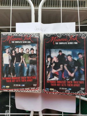 £9.99 • Buy Miami Ink Series 1 And 2
