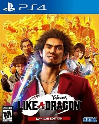 PlayStation 4 : Yakuza: Like A Dragon - Day Ichi Edition VideoGames • $13.98