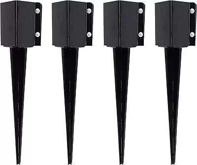 Fence Post Anchor Ground Spike Metal Fence Stakes 24 Inch • $50.99