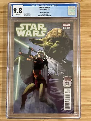 Star Wars #30 CGC 9.8 Mile High Comics Variant 2017 Marvel Ahsoka Tano • $124.99