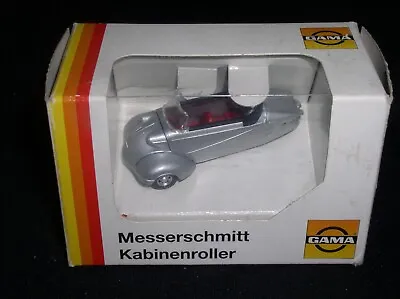 Messerschmitt Kabinenroller~Model Car; GAMA Made In Germany 1:43  Mint In Box • $24