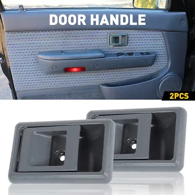 $11.99 • Buy For 95-00 TOYOTA Truck TACOMA INSIDE DOOR HANDLE LEFT & RIGHT FRONT PAIR Set 2