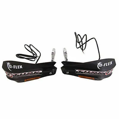 Tusk MX D Flex Handguards With Turn Signals Motorcycle Dirt Bike Hand Guards • $55.95